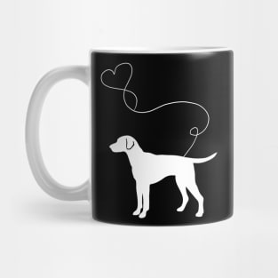 dog cute vizsla heart Mug